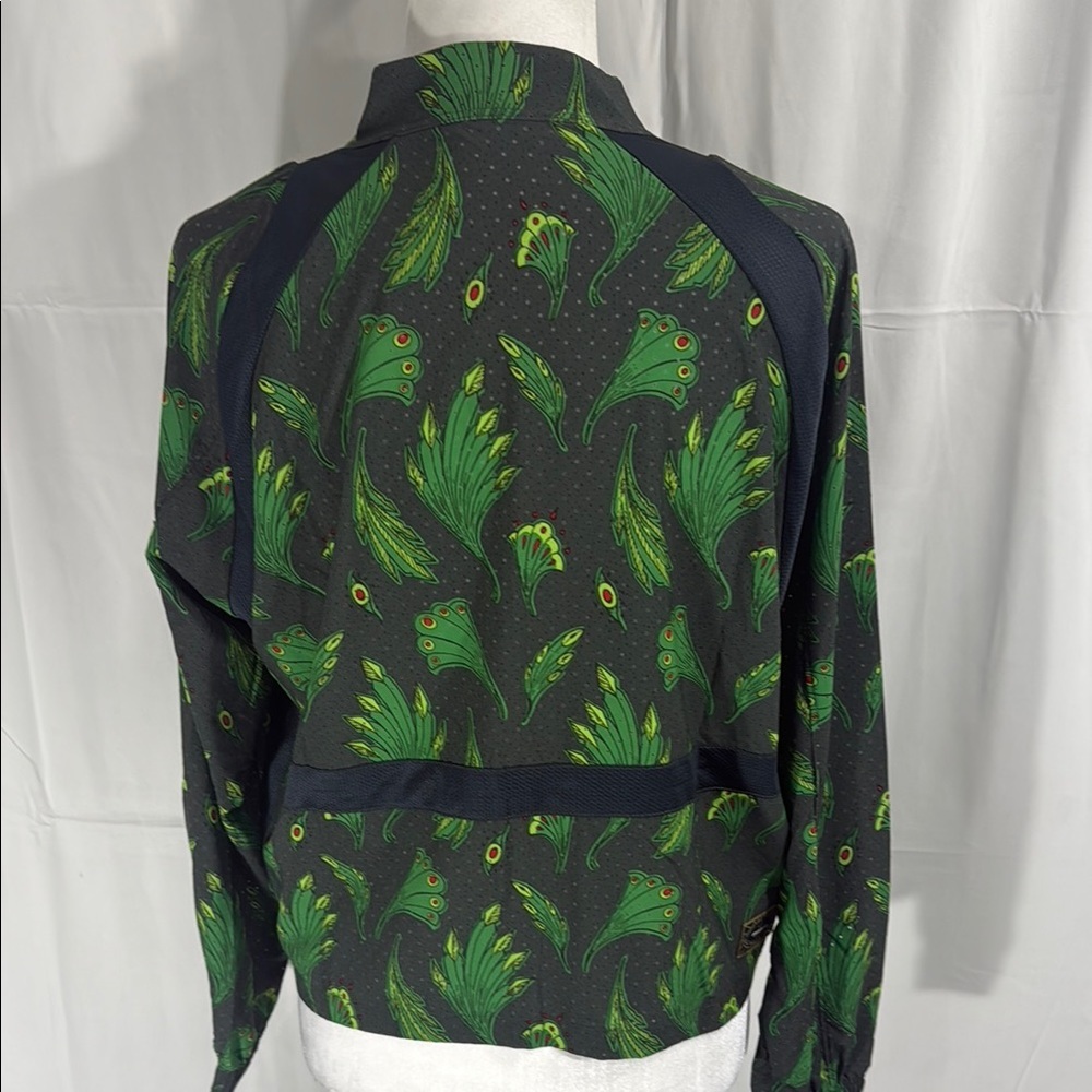 Nike Women’s Nigeria Naija Cropped Dry-Fit Soccer Jacket – Green/Black – Size Sm - Picture 10 of 12